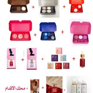 باكج العروس (ورم شوق + نيله + فلاش + ليدى نايت + قهوه + ونتر كوليكشن + اتس هوت ١ + اتس هوت ٢ + خمريه دى أمور + عطر سو سكسى + عرض الخمريات + غسول شوقر فانيلا + غسول رويال مسك + غسول عنبر روز + ليفه + محك الأقدام )