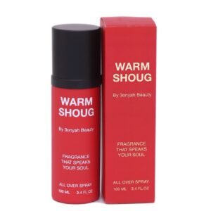 All over spray warm shoug